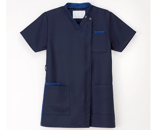 男女兼用スクラブ　ネイビー　S