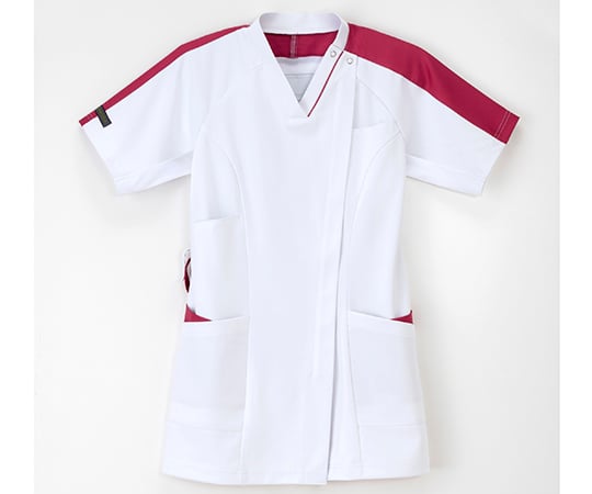 女子スクラブ　Tバーガンディ　M