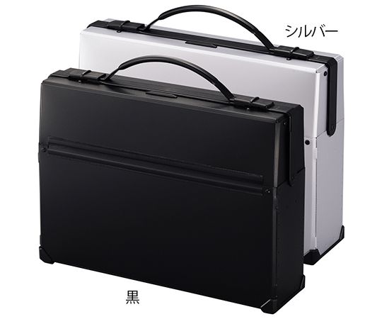 ダレスバッグ　シルバー