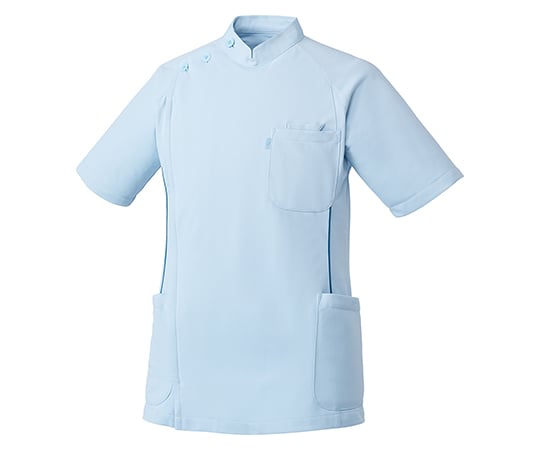 男性ケーシージャケット　サックス　S