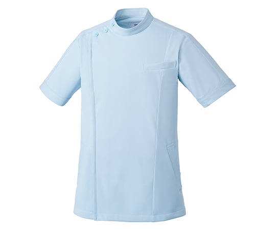 男女兼用ケーシージャケット　サックス　M