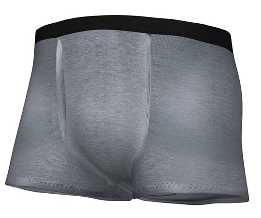 ニオイも安心　無臭元吸水パンツ　男性用　グレー　LL