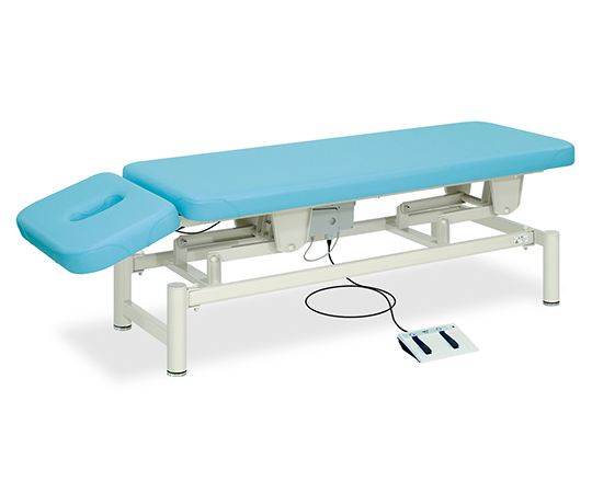 高田ベッド せらり-GS 幅65×長さ200×高さ45〜83cm ライトグリーン TB-237 (63-4549-05) 高田ベッド せらり-GS 幅65×長さ200×高さ45〜