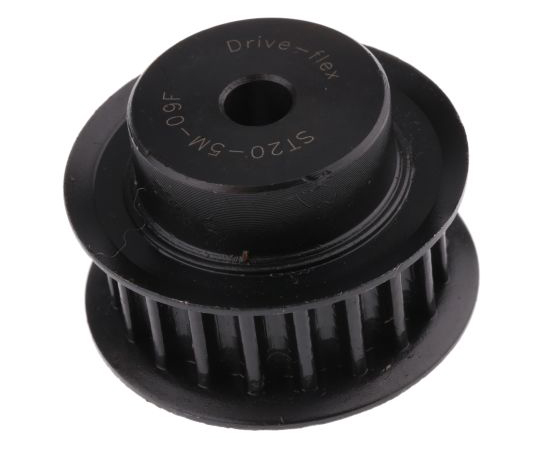 タイミングベルトプーリー　20歯　5mmピッチ　ボア6mm　ハブ径23mm