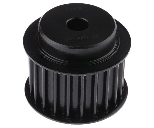 タイミングベルトプーリー　22歯　8mmピッチ　ボア12mm　ハブ径43mm