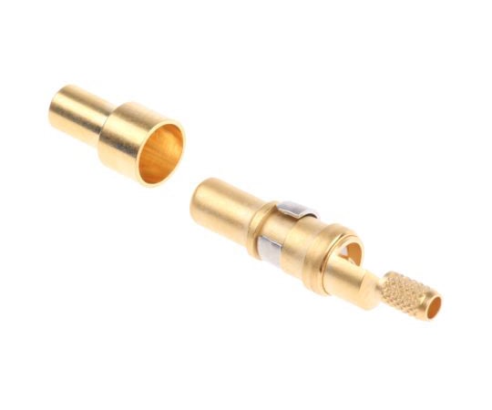 Dサブコネクタ同軸コンタクト　オス　はんだ　RG179　B/U