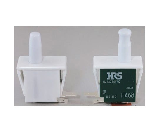 プッシュボタンスイッチ　SPDT-NO　/　NC　10　A　@　250　V　ac　パネルマウント