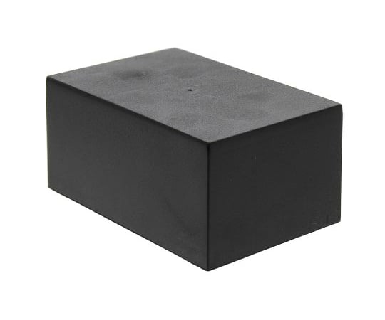 63-4637-54 プラスチックボックス ABS樹脂 75x50x35mm 黒 1袋