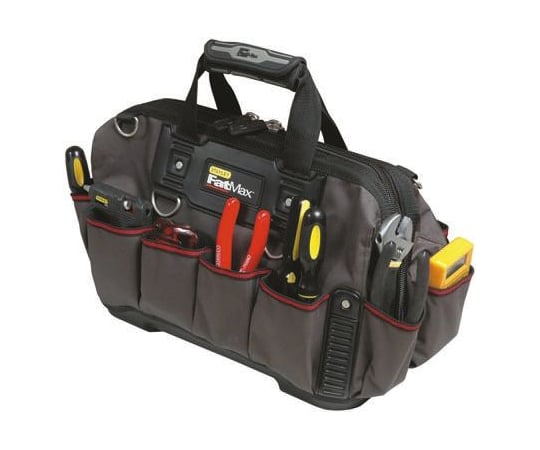 工具バッグ　600デニールファブリック　革　460mmｘ280mmｘ230mm