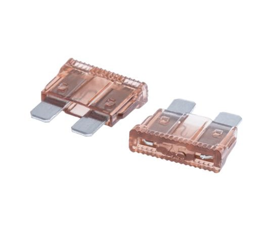 自動車用ブレードヒューズ 定格電流 7.5A 茶 32V 1袋（10個入）