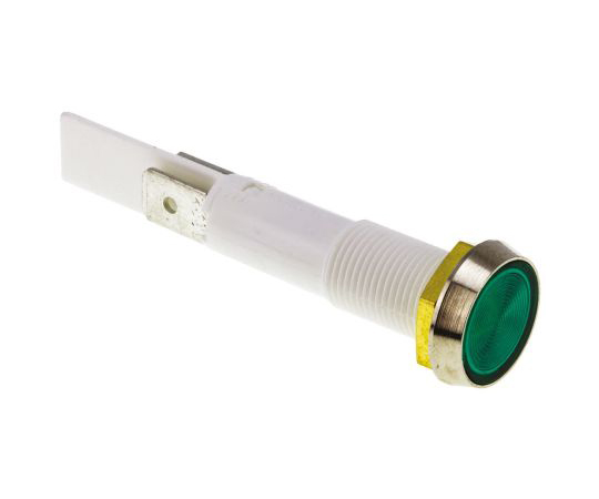 表示灯　緑　10mm　230　V　ac