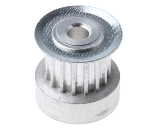 タイミングベルトプーリー　16歯　2.5mmピッチ　ボア4mm　ハブ径16mm