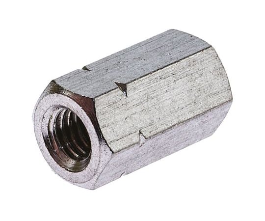 カップリングナット M6x18mm ステンレス鋼 A2 304 プレーン仕上げ 1袋（10個入）