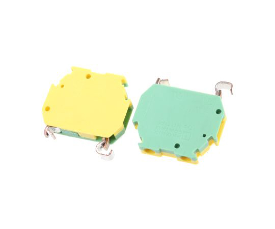 アース端子台 埋め込みネジ 2極 MT1.5-PE 1袋（5個入）