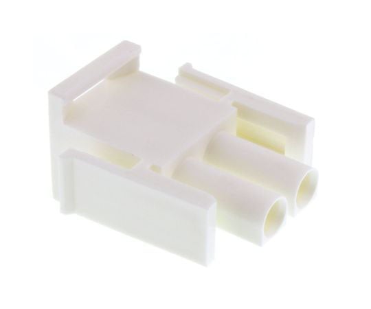 コネクタハウジング　オス　2極　1列　6.35mm　メイテンロック