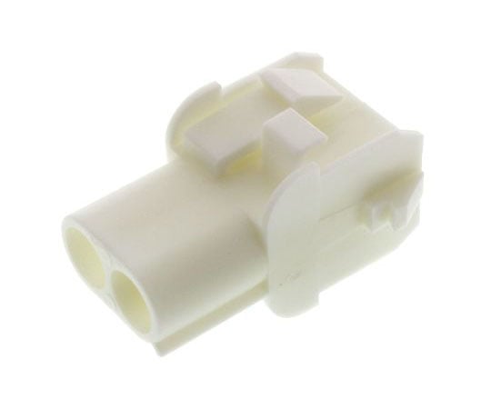 コネクタハウジング メス 2極 1列 6.35mm メイテンロック 1袋（5個入）