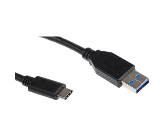 USBケーブル　1m　USB　3.1　オスUSB　A　→　オスUSB　C