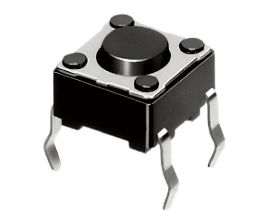 タクトスイッチ SPST-NO スルーホール 1袋（5個入）