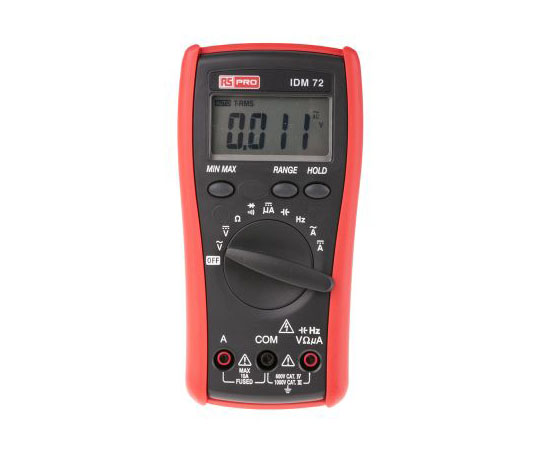 デジタルマルチメータ　（ハンドヘルドタイプ）　分解能　0.1mV　dc