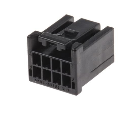 自動車用コネクタ 8極 メス 3A 黒 表面実装 CPTシリーズ 1袋（5個入）