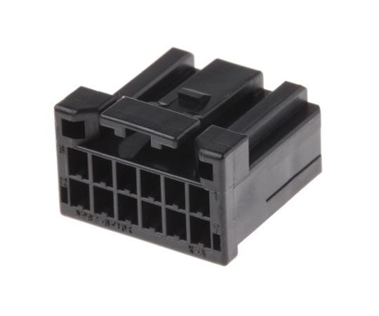 自動車用コネクタ 12極 メス 3A 黒 表面実装 CPTシリーズ 1袋（5個入）