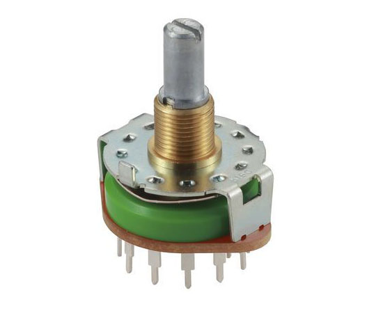 ロータリスイッチ　4極　PCB