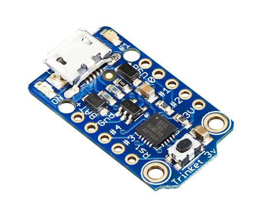 Atmel　Trinket　Miniマイクロコントローラボード　ATtiny85