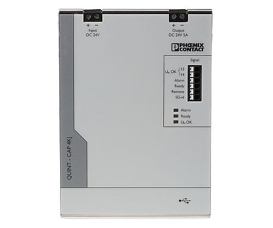 スイッチング電源　（DINレール取付）　出力　5A　24V　dc/