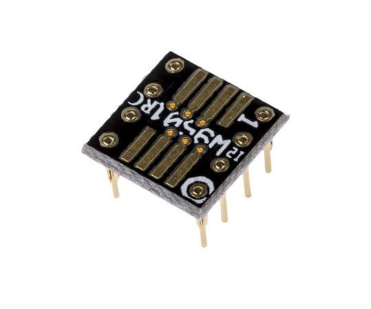 63 4699 24 Icソケットアダプタ ストレート 8極 W9501rc Axel アズワン