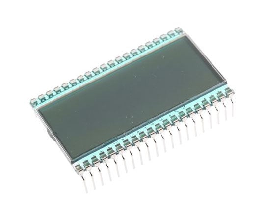 クローバーディスプレー　反射型　7セグメント　PoEスイッチHAT　Raspberry　Pi用　灰色　1列　4-1/2文字