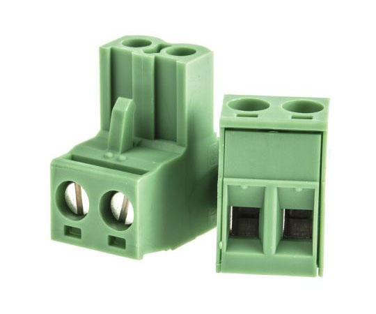 中継用端子台 2極 5.08mm ピッチ CLASSIC COMBICON MSTB 1袋（5個入）