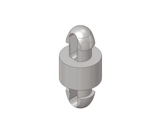 基板ポスト 本体高さ6mm ナイロン PCB穴径2.5mm シャーシ穴径2.5mm 1袋（100個入）