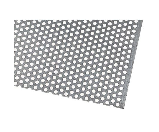 穴あきアルミシート 穴径4.8mm 500mmx500mm 1袋（2個入）