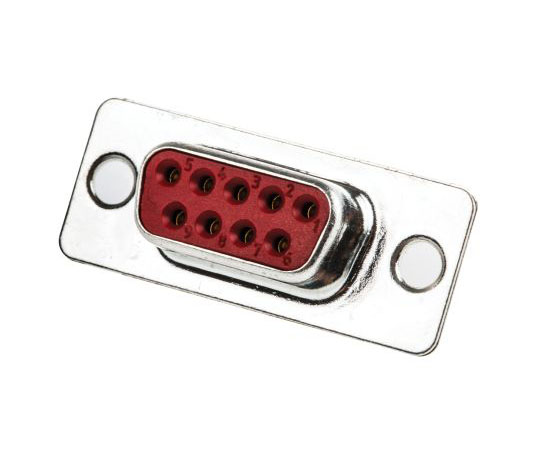 防水タイプ　D-Subコネクタ　メス　9極