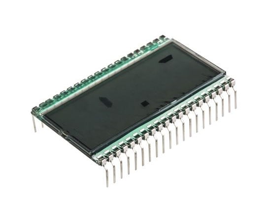 クローバーディスプレー　反射型　7セグメント　PoEスイッチHAT　Raspberry　Pi用　灰色　1列　3-1/2文字