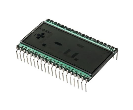 クローバーディスプレー　半透過型　7セグメント　PoEスイッチHAT　Raspberry　Pi用　灰色