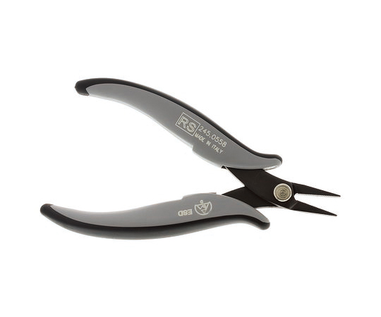 フラットノーズプライヤ　ESD