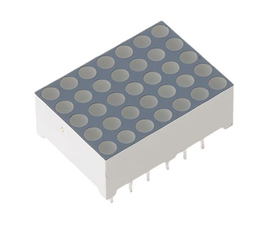 文字高　17.2mm　ドットマトリクス　LED　TA07　緑