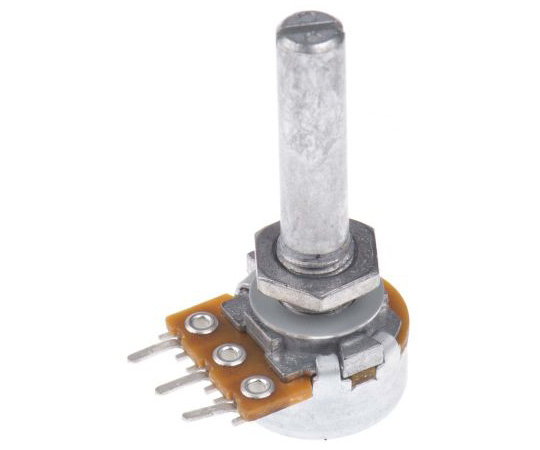 炭素皮膜ポテンショメータ　50kΩ　0.05W