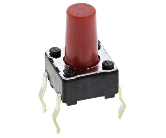 タクタイルスイッチ 単極単投（SPST） スルーホール 1袋（5個入）