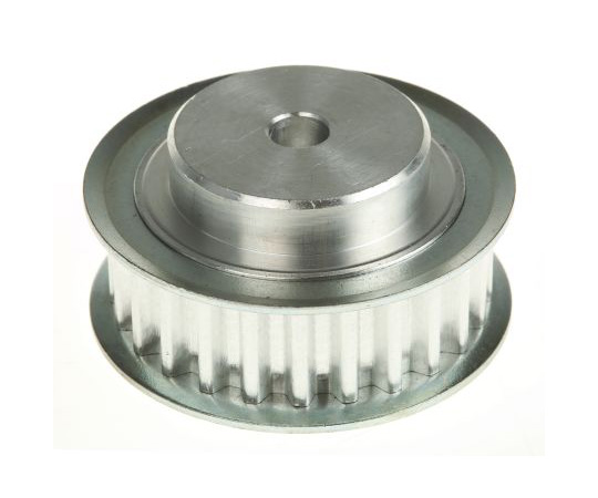 タイミングベルトプーリー　25歯　5mmピッチ　ボア6mm　ハブ径26mm