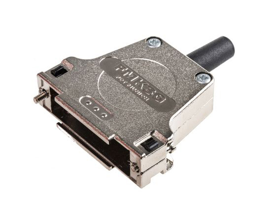 D-subコネクタ用バックシェル　FMK　シリーズ　ストレート　25　極