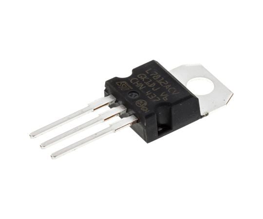 正電圧　3端子レギュレータ　1A　12　V　固定出力　3-Pin　TO-220
