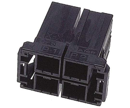 コネクタハウジング　メス　4極　2列　10.16mm　ダイナミック　D-5000