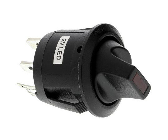 ロッカースイッチ　（英国アーコ社）　赤