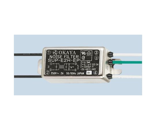 EMIフィルタ　電源ラインフィルタ　ノイズフィルタ