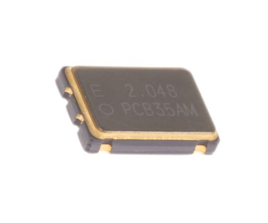 水晶発振器　2.048　MHz　CMOS出力　4-Pin　SMD