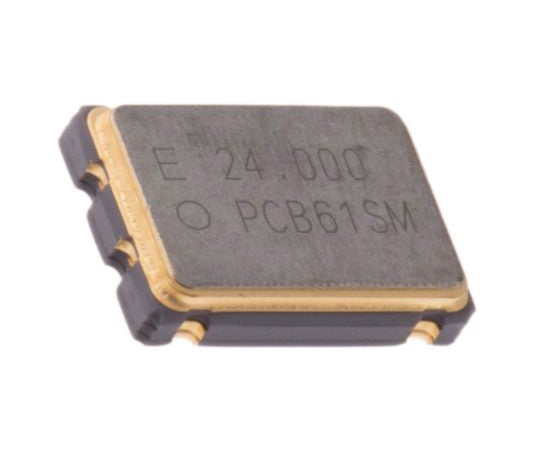水晶発振器　24　MHz　CMOS出力　4-Pin　SMD