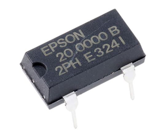 水晶発振器　20　MHz　CMOS出力　4-Pin　PDIP