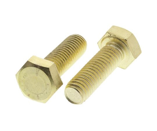 六角ボルト M8x25mm 真鍮 1袋（50個入）